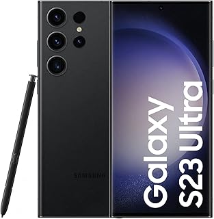 SAMSUNG Galaxy S23 Ultra Cell Phone, Factory Unlocked Android Smartphone, 256GB Storage, 200MP Camera, Night Mode, Long Battery Life, Adaptive Display, S Pen, 2023, Phantom Black (Renewed)